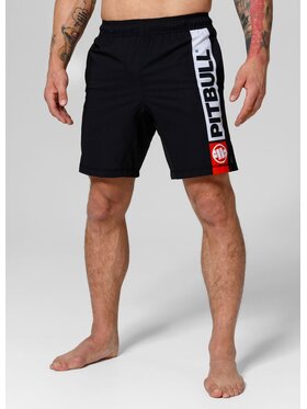 PITBULL PITBULL Szorty Spodenki Czarny Regular Fit