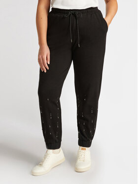 Fiorella Rubino Fiorella Rubino Pantaloni di tessuto P801L002075N033 Nero Regular Fit