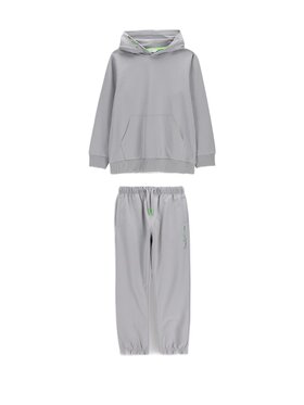 Coccodrillo Coccodrillo Komplet dresowy WC6117403XXB-019 Szary Regular Fit