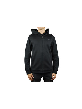 4F 4F Bluza 4F Men Hoodie Czarny Regular Fit