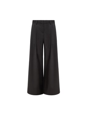 MANDRAGORA MANDRAGORA Pantaloni da donna Estra Nero Standard Fit