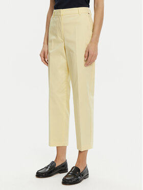 Tommy Hilfiger Tommy Hilfiger Chinosy WW0WW40504 Żółty Straight Fit