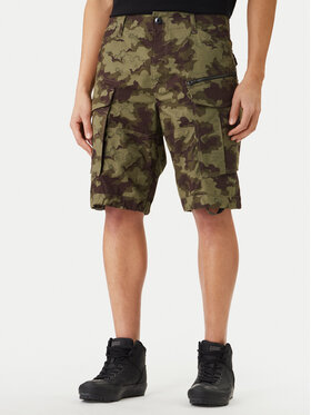 G-Star Raw G-Star Raw Szorty materiałowe Rovic D08566-D553 Zielony Relaxed Fit
