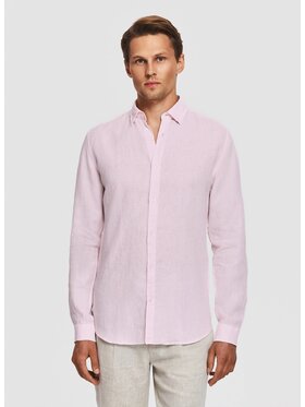 Pako Lorente Pako Lorente Koszula P26SN-1X-023 Różowy Slim Fit