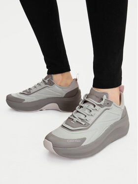 Calvin Klein Calvin Klein Sneakers Chunky Runner Laceup Hf Blst Ny HW0HW03111 Grigio