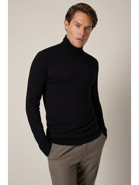 Lancerto Lancerto Sweter Sigmar SW073225000080 Czarny Regular Fit