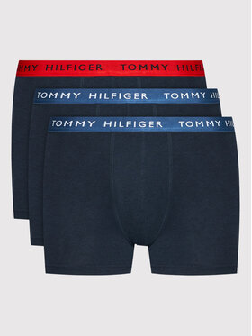 Tommy Hilfiger Tommy Hilfiger Komplet 3 par bokserek UM0UM02324 Granatowy
