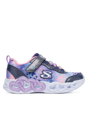Skechers Skechers Сникърси Infinite Heart Lights 303261L/NVMT Виолетов