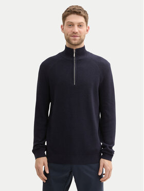 Tom Tailor Tom Tailor Sweter 1042454 Granatowy Regular Fit