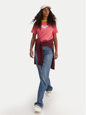 Roxy Roxy Majica Oceanregular ERJZT06078 Roza Regular Fit