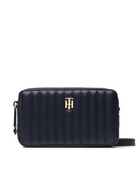 Tommy Hilfiger Tommy Hilfiger Borsetta Th Timeless Camer Bag Quilted AW0AW13143 Blu scuro