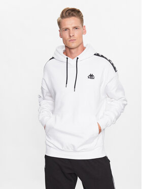 Kappa Kappa Mikina 313007 Bílá Regular Fit
