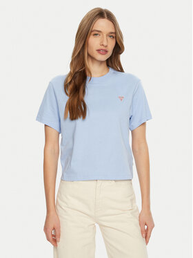 Guess Jeans Guess Jeans T-Shirt W4YI05 K8HM0 Niebieski Regular Fit