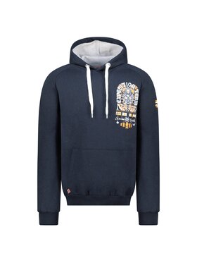 Geographical Norway Geographical Norway Bluza WZ3015H/GN-Navy Granatowy Regular Fit