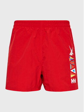 Helly Hansen Helly Hansen Szorty kąpielowe Cascais 34031 Czerwony Regular Fit