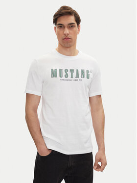 Mustang Mustang T-Shirt Austin 1016281 Weiß Regular Fit