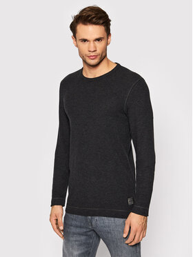 Boss Boss Longsleeve Tempest 1 50462773 Szary Slim Fit