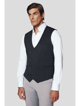 Lancerto Lancerto Kamizelka Cuneo KA131224000001 Czarny Slim Fit