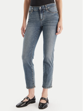 Liu Jo Liu Jo Teksad UF5066 DS615 Sinine Authentic Slim Fit