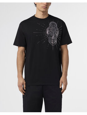 PHILIPP PLEIN PHILIPP PLEIN T-Shirt 29870 Czarny Regular Fit