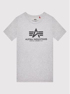 Alpha Industries Alpha Industries T-shirt Basic 196703 Grigio Regular Fit