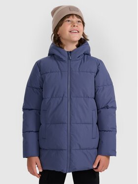 4F 4F Kurtka puchowa 4FJRAW25TDJAM0805-32S Granatowy Regular Fit