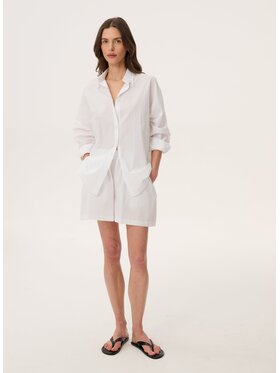 LEBRAND LEBRAND Koszula Meryl Biały Regular Fit