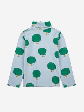 Bobo Choses Bobo Choses Bluzka Green Tree all over Niebieski Regular Fit