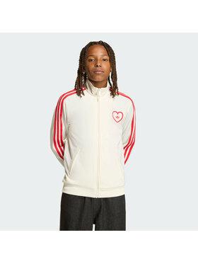 adidas adidas Bluza 164195 Biały Loose Fit