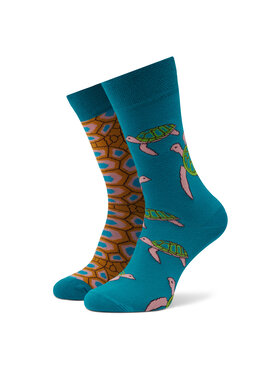 Funny Socks Funny Socks Visoke nogavice Unisex Turtle SM1/21 Modra