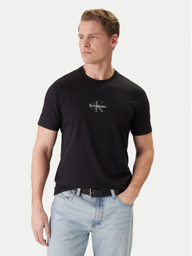 Calvin Klein Jeans Calvin Klein Jeans Majica LV04RB866G Črna Regular Fit