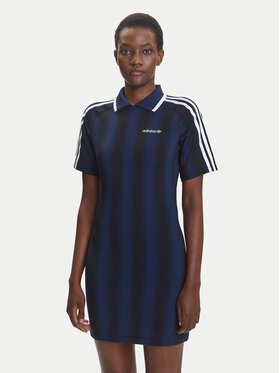 adidas adidas Sukienka codzienna Football Inspired Graphic JW5143 Granatowy Regular Fit
