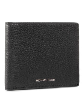 MICHAEL Michael Kors MICHAEL Michael Kors Велике Чоловіче Портмоне Billfold W Coin Pocket 39S0LHDF3L Чорний