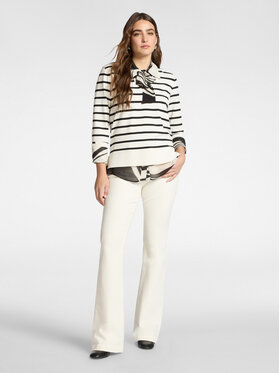 Elena Mirò Elena Mirò Pantaloni di tessuto P701P000434N011 Bianco Regular Fit