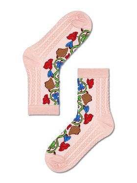 Happy Socks Happy Socks Augstas sieviešu zeķes SISALE01-3000 Rozā