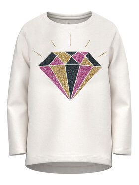 NAME IT NAME IT Μπλουζάκι 13218932 Λευκό Regular Fit