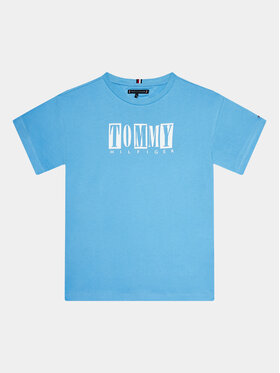 Tommy Hilfiger Tommy Hilfiger T-shirt KB0KB08213 D Blu Regular Fit