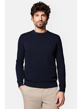 Lancerto Lancerto Sweter Clive SW073223000095 Granatowy Regular Fit