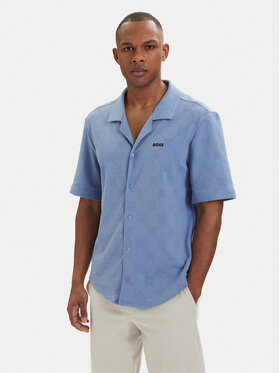 BOSS BOSS Hemd Member Jacq 50559577 Hellblau Relaxed Fit