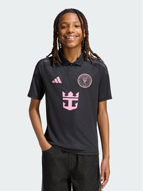 adidas adidas Koszulka techniczna Inter Miami CF Away Jersey Kids Czarny Regular Fit