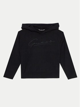 Guess Guess Μπλούζα J4BR16 Z2V42 Μαύρο Regular Fit