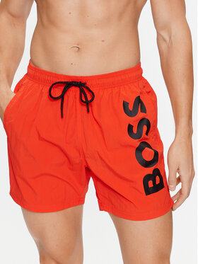 Boss Boss Szorty kąpielowe Octopus 50469594 Pomarańczowy Regular Fit