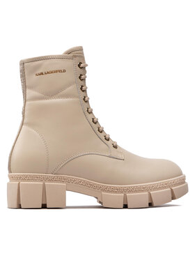KARL LAGERFELD KARL LAGERFELD Botki KL43250 Beżowy