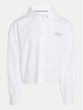 Calvin Klein Jeans Calvin Klein Jeans Koszula IG0IG02525 Biały Relaxed Fit