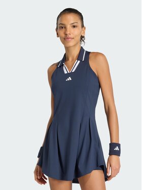 adidas adidas Sukienka tenisowa 162065 Niebieski jasny Slim Fit