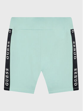 Guess Guess Szorty sportowe J3RD14 KABR0 Niebieski Slim Fit
