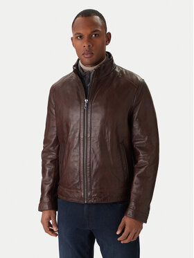 Milestone Milestone Lederjacke Ms Barney 531063 21295 Braun Regular Fit