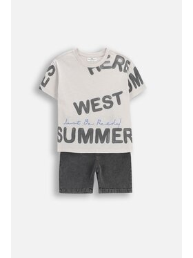 Coccodrillo Coccodrillo Komplet t-shirt i spodenki WC5117303XBK-022 Kolorowy Regular Fit