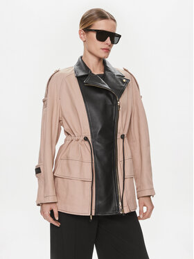 PINKO Pinko Striukė Plutone 103002 A1NH Smėlio Regular Fit