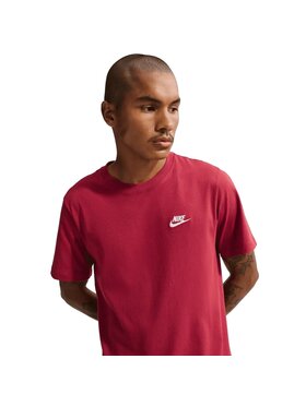 Nike Nike T-Shirt M NSW CLUB Czerwony Regular Fit